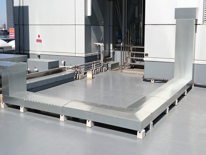 ZAM冷媒配管化粧カバー