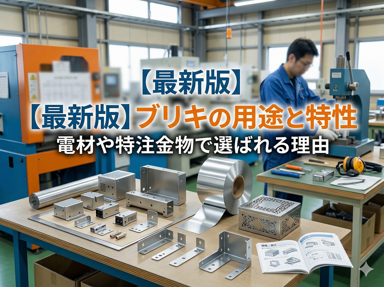 【最新版】ブリキの用途と特性｜電材や特注金物で選ばれる理由