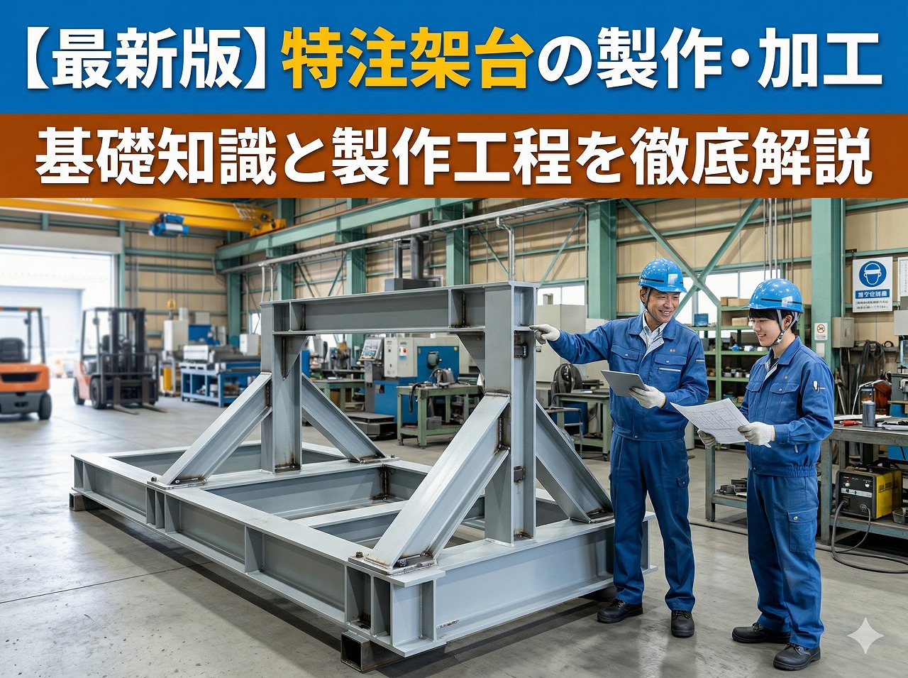 【最新版】特注架台の製作・加工｜基礎知識と製作工程を徹底解説