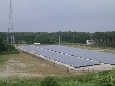 明電産業那須メガソーラー2号機_05_2014年6月