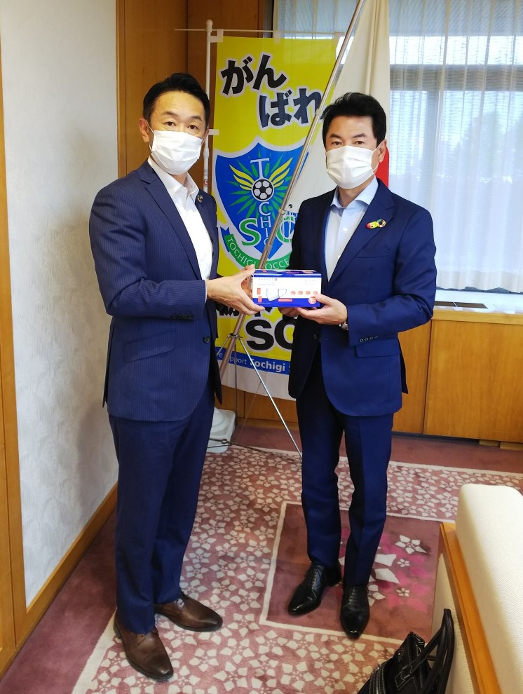 宇都宮市にマスク1万枚を寄付_マスク寄付_2020年6月